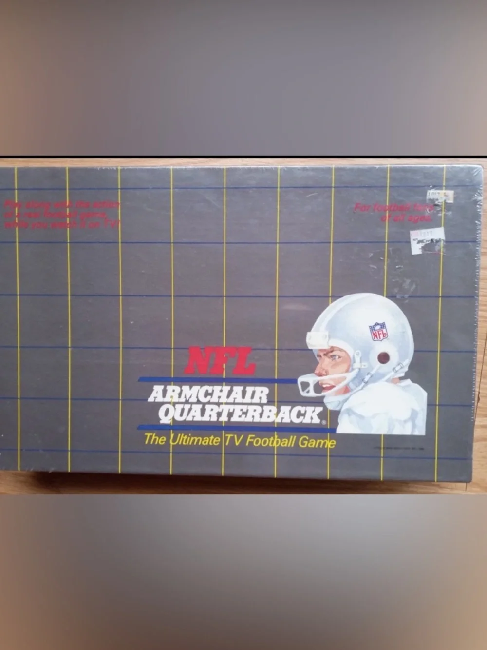 Vintage NFL Armchair Quarterback Football Game 1986